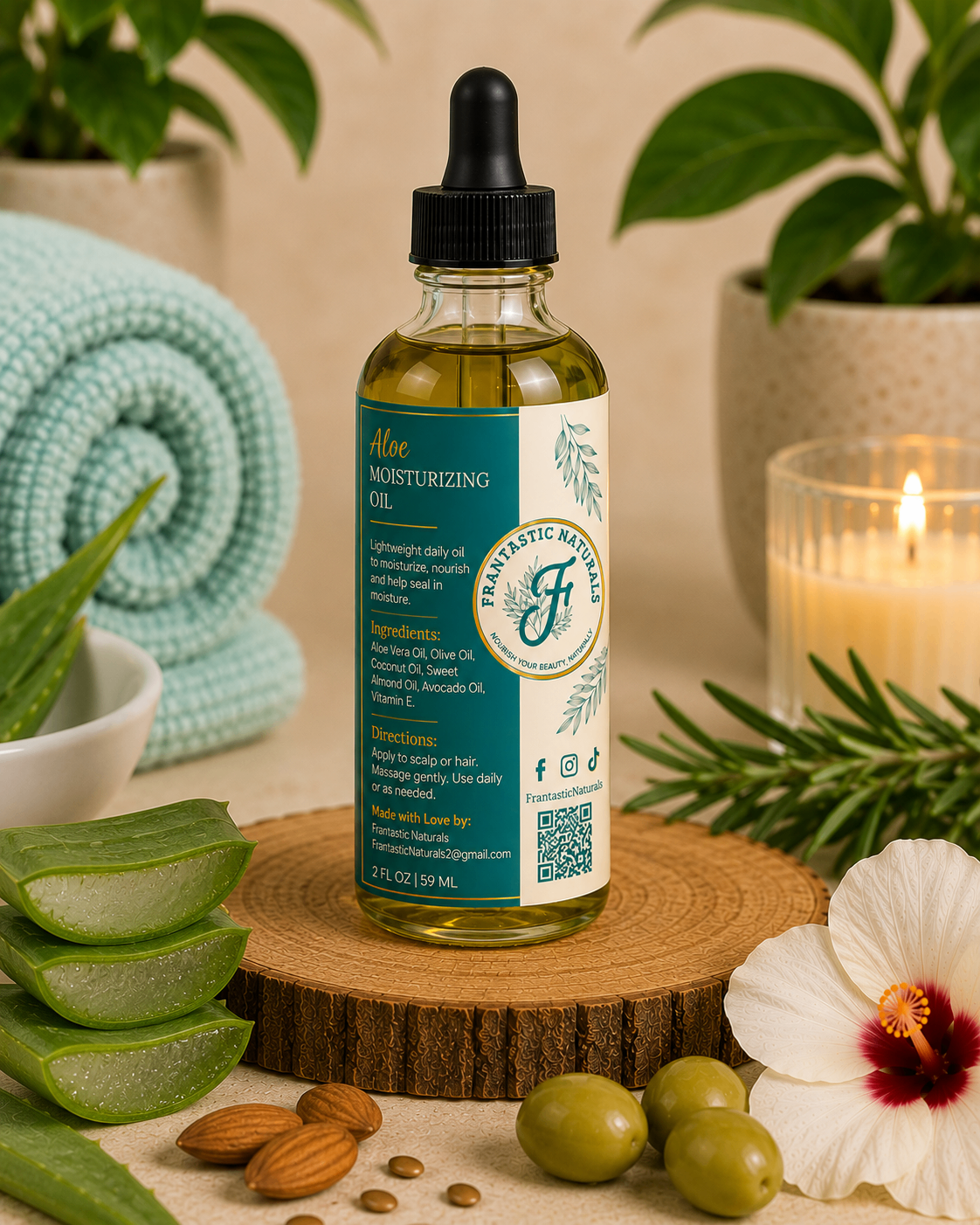 Aloe Moisturizing Oil