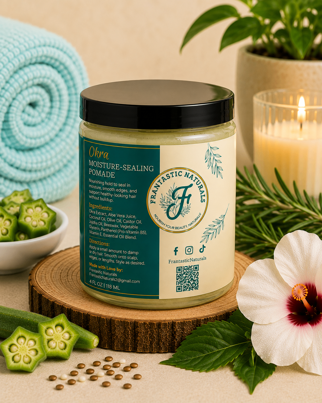 Okra Moisture-Sealing Pomade